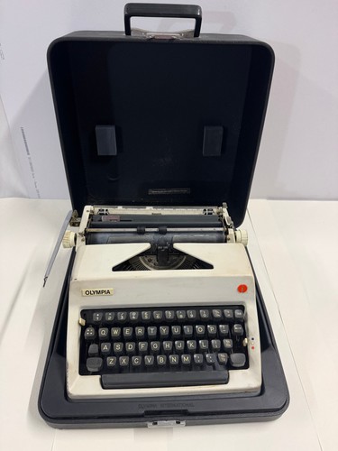Olympia typewriter vintage - typewriter,