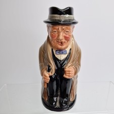 Royal Doulton Winston Churchill Toby Jug 5.5 Inches tall Excellent Condition