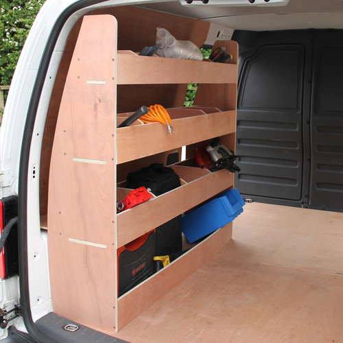 Caddy plywood tool storage - vw,