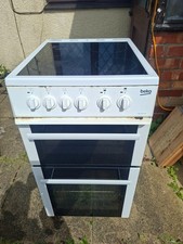 Beko 50cm Halogen Double Oven