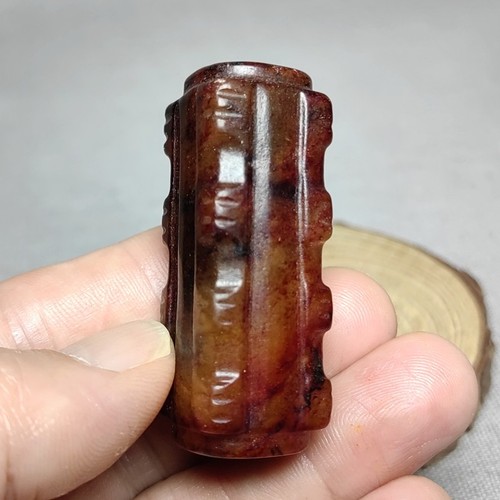 Chinese old jade carved - 2",