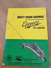 Vintage EFGEECO Fishing Equipment Catalogue