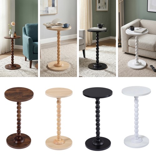 Wooden round side - round, table
