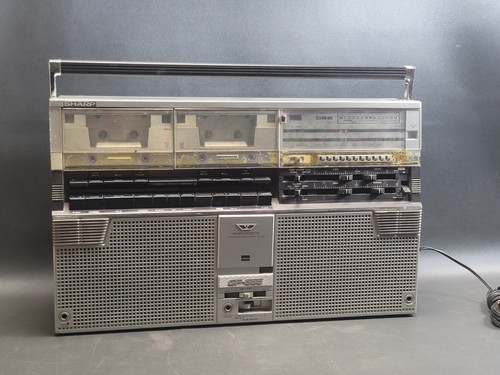 Sharp 555 twin - sharp, twin-cassette