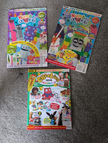 Numberblocks magazines - numberblocks, x