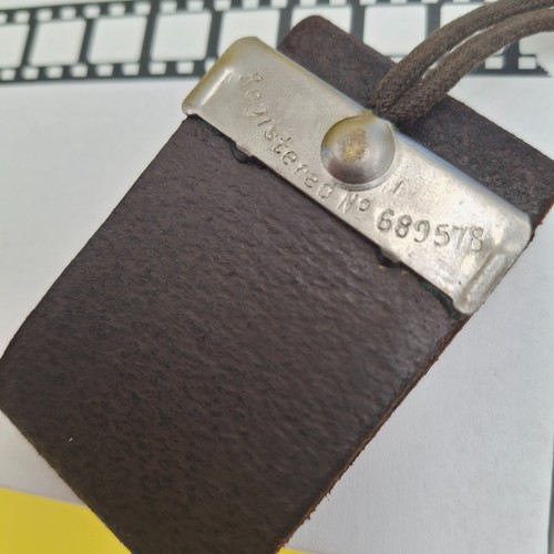 Antique leather razor strop - leather,
