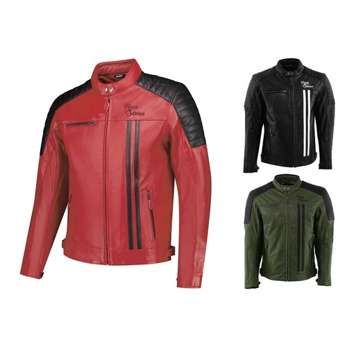 Men motorcycle leather - motorcycle,