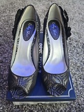 Ladies Ruby Shoo Donna Pewter