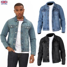 Mens Jacket Denim Trucker