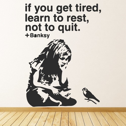 Learn rest banksy - to,