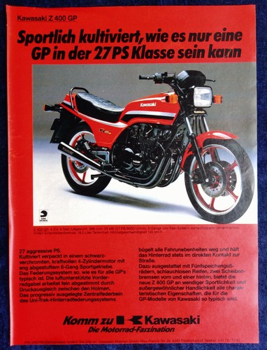 Kawasaki 400 original - kawasaki,