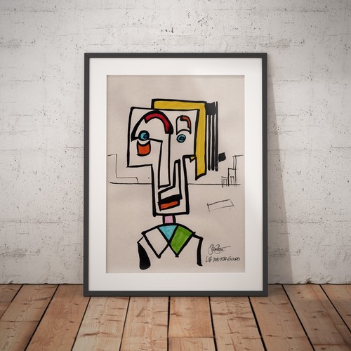 Original acrylic painting - ,