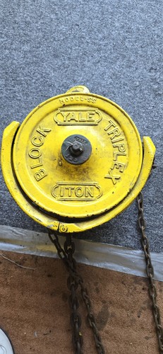 Yale ton chain hoist - ,