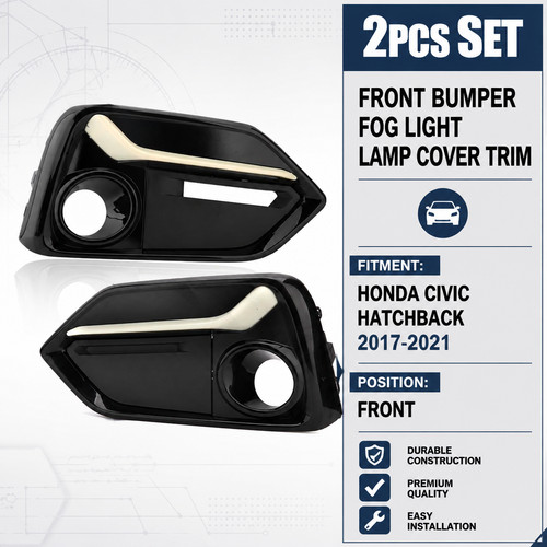 Front bumper fog light lamp - front,