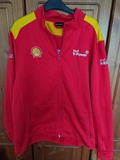 Shell Scuderia Ferrari Tracksuit Jacket Size XL Official Ferrari Product