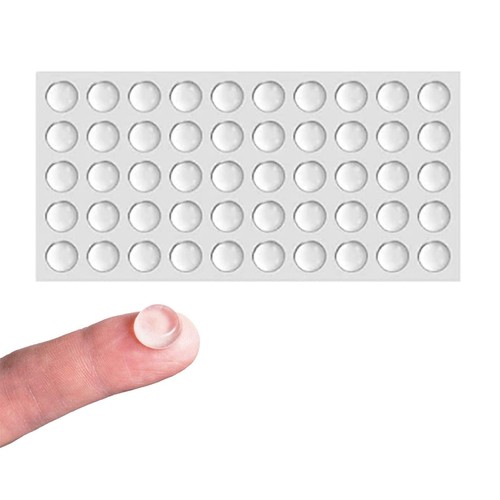 Pcs transparent rubber feet - transparent,