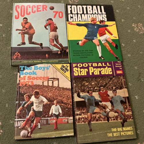 Vintage football annuals - vintage,