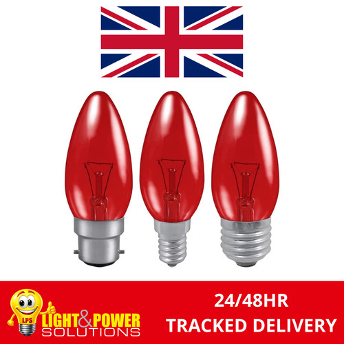 Fireglow candle light bulb 40w - fireglow,