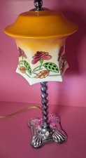 Art Deco Table Lamp Original Shade C1920-30s