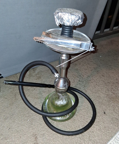 Hookah water pipe hose - pipe, w/
