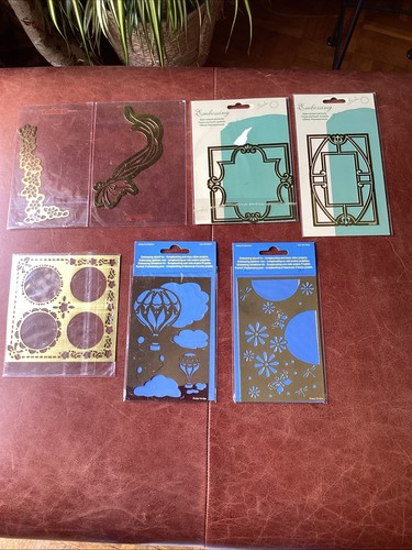 Embossing stencils bundle - stencils,