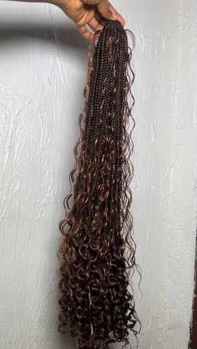 Braided color long - braided,