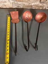 Set Of 3 Vintage Copper