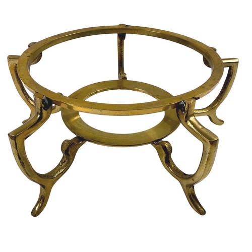 Vintage solid brass legged - solid,
