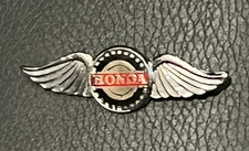 MOTORCYCLE Pin Badge HONDA