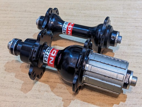 Novatec front rear hub set - qr,
