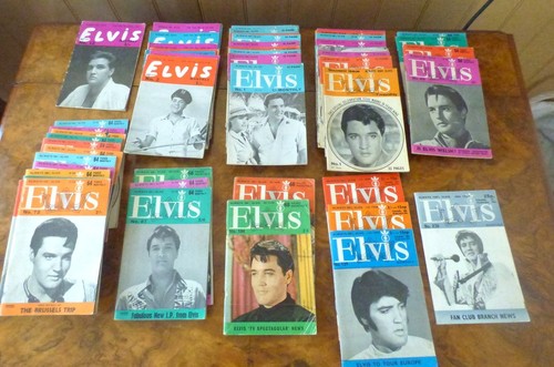 Elvis monthly magazines job - elvis,