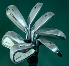 Set of 7 x Srixon WR Irons 4-PW Stiff Steel Shafts Srixon Grips