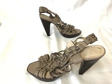  SACHA UK 4 Dark Beige Leather