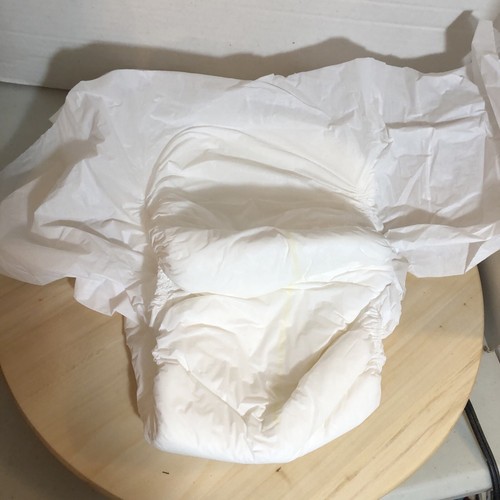 White plastic large - large, thick