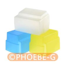 Blue+Yellow+white kit Flash Diffuser for NIKON SB-600