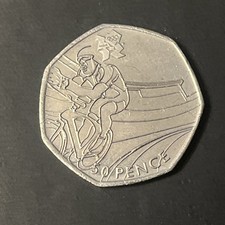 2011 London 2012 Olympic 50p