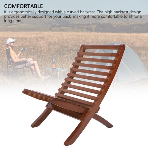 Wooden folding chair stylish - 1,
