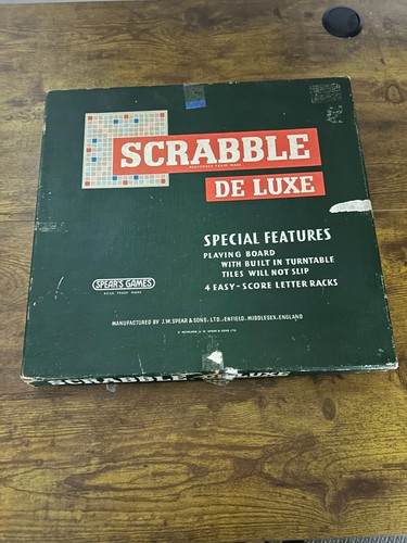 Scrabble luxe board - scrabble,