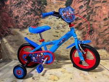 Huffy Kids  12" Spiderman Blue