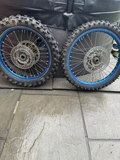 Husqvarna Blue Anordized Wheels 2012 read description 