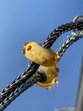 Trollbeads Retired Brown Bud