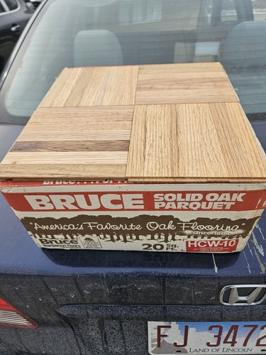 Vintage bruce hcw oak - 10,