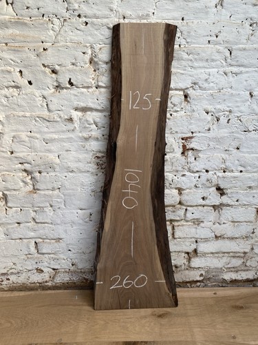 Waney edge live - edge, walnut