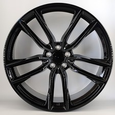 22"x9  997 gloss black  alloy