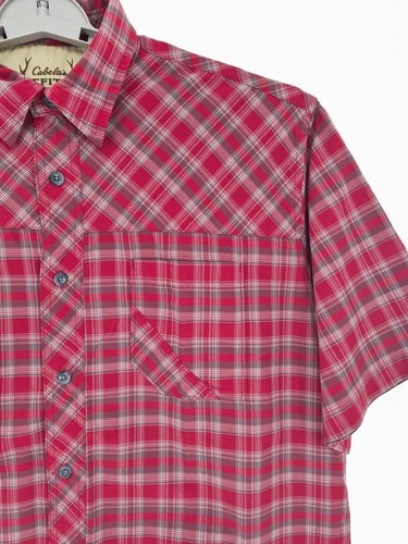 Cabela men red plaid - men’s,