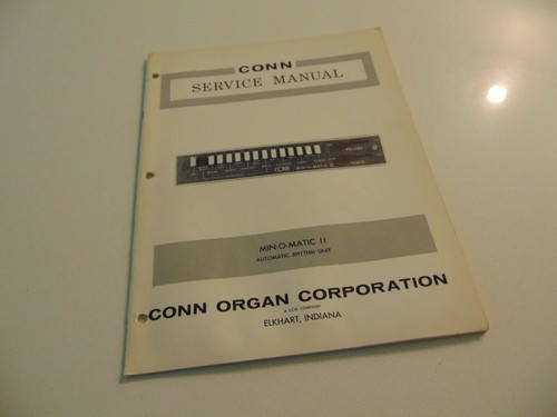 Conn organ min matic - organ, min-o-matic