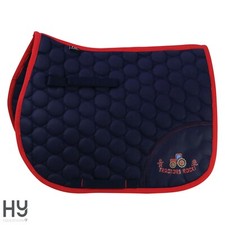 Tractors Rock Saddle Pad by Hy Equestrian  Moisture Wicking  Padded  High Wither