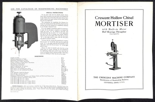 C1924 crescent machine - machine, co