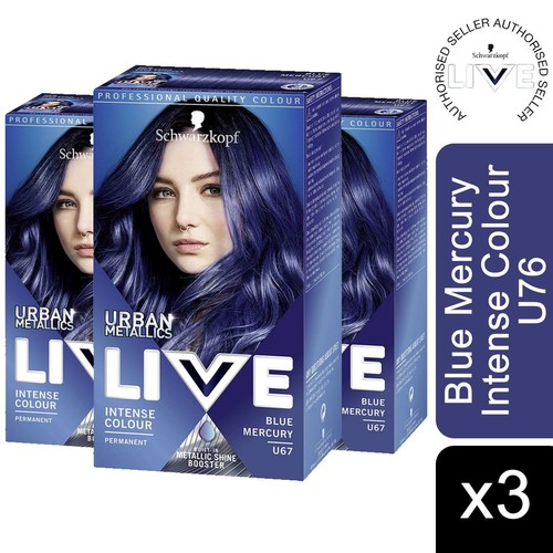 Live blue mercury - 3x,