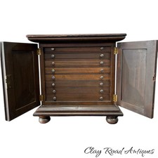 Antique Collectors Cabinet